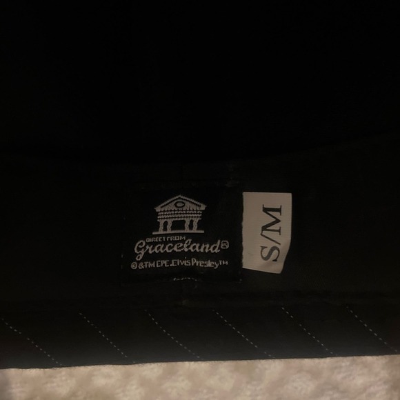 Jailhouse Rock Silhouette Pinstriped Fedora - Picture 6 of 6